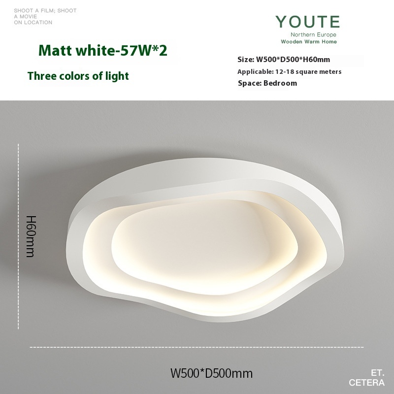 Creative Trending New Lamps Modern Minimalist Bedroom Ceiling - Image 2