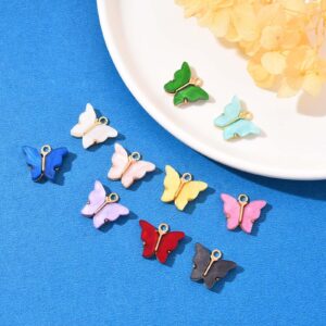 New Products Alloy Butterfly Keychain Pendant