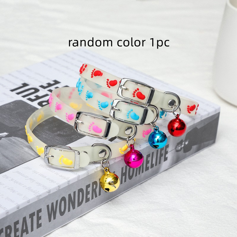 Luminous Cat Collar Products At Night - Image 9