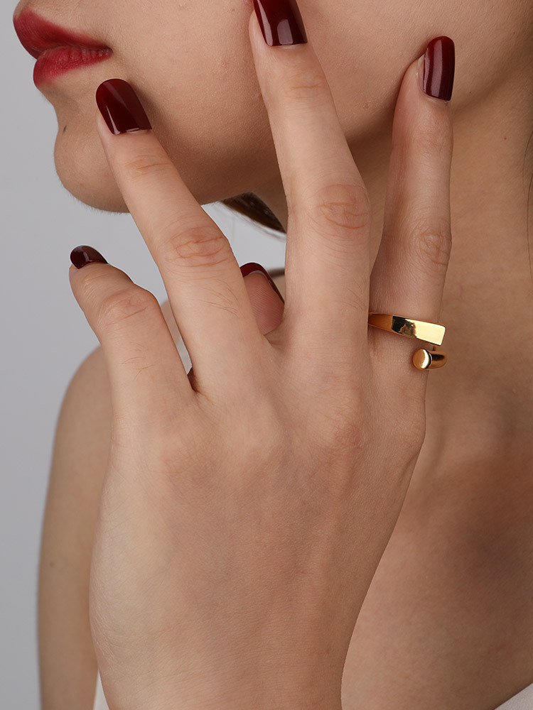 Love Heart-shaped Creative Ring Fashion Trending Jewelry - Image 8
