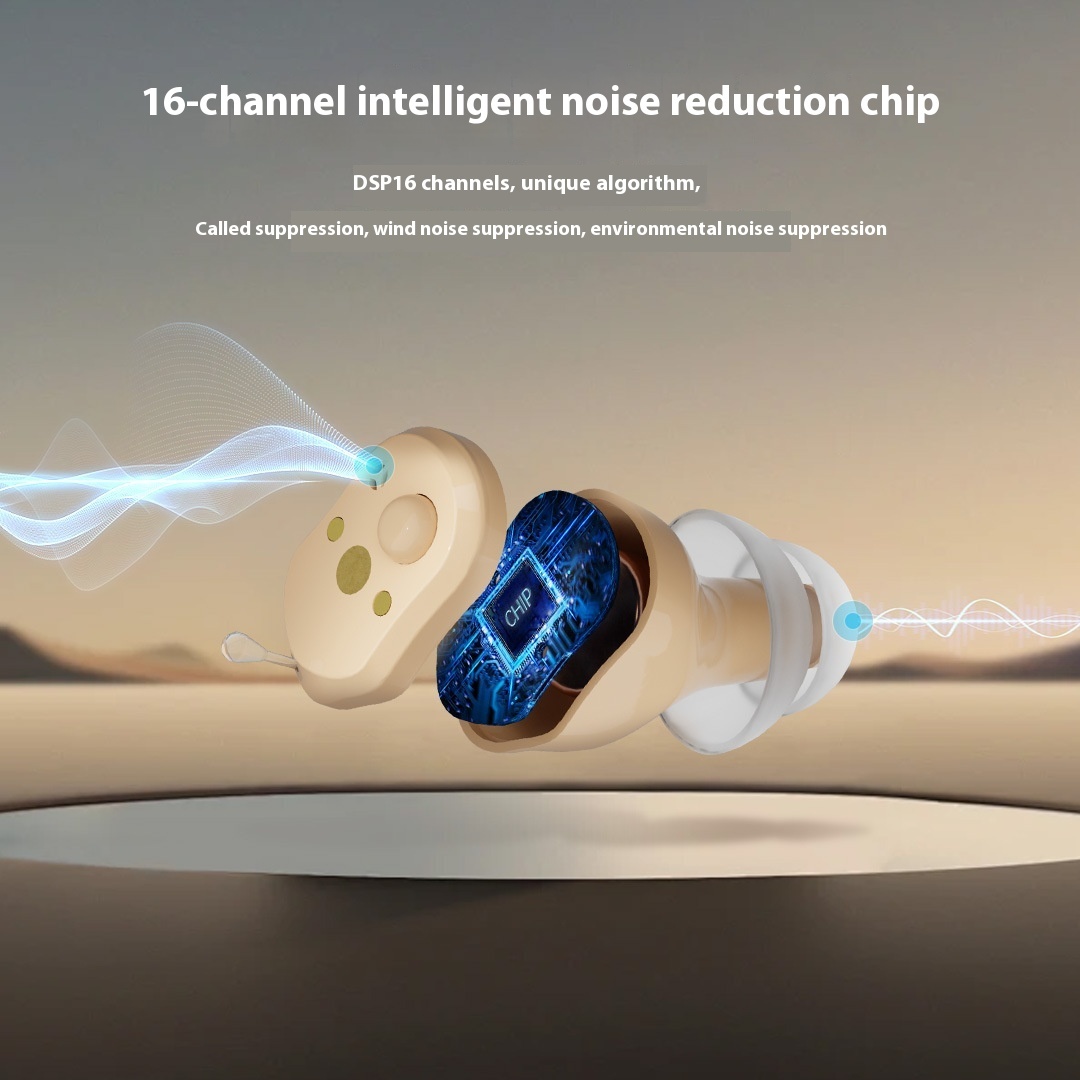 CIC Digital Hearing Aid Charging Digital Display Warehouse Accessories Sound Amplifier - Image 2