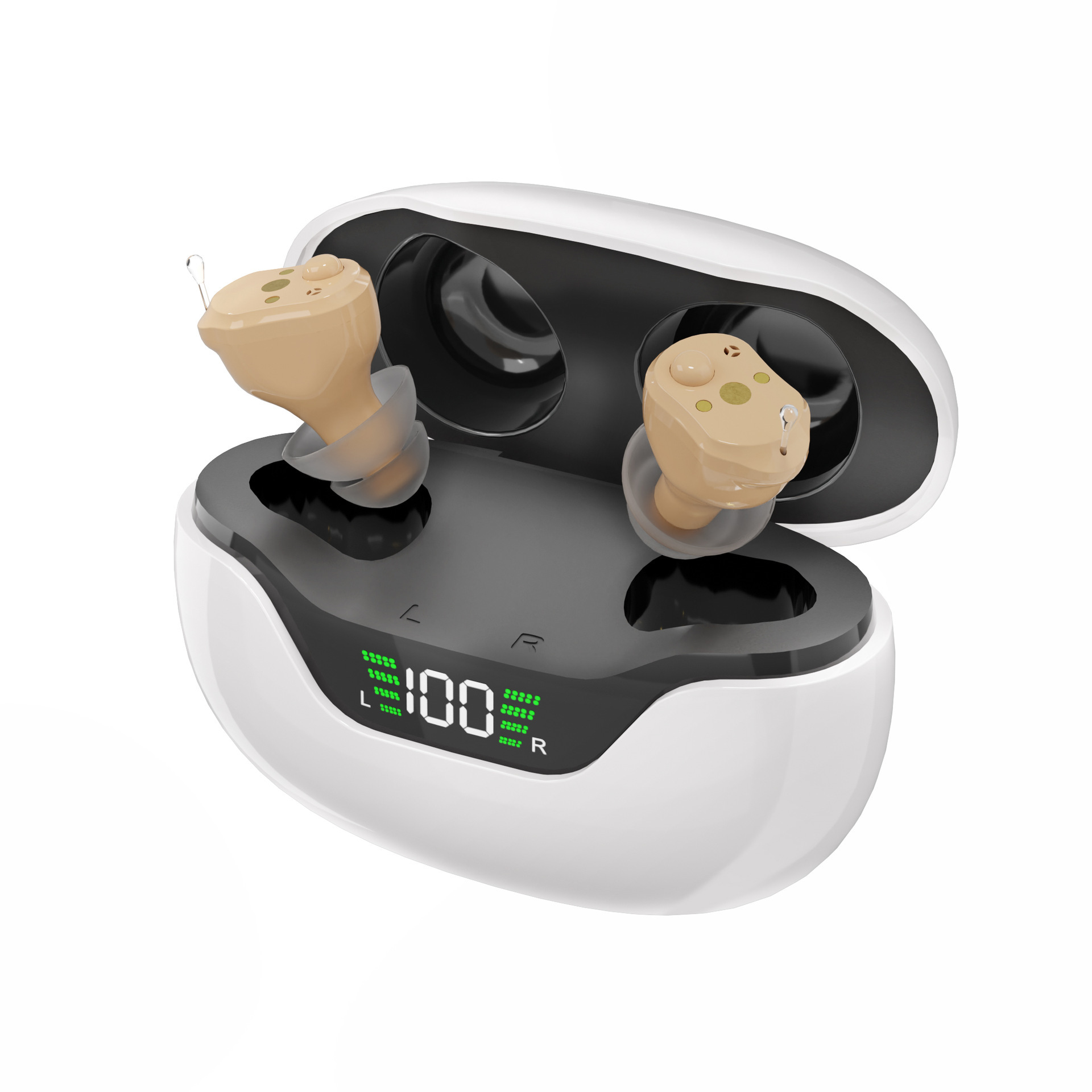 CIC Digital Hearing Aid Charging Digital Display Warehouse Accessories Sound Amplifier - Image 4