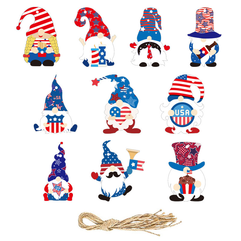 USA National Day Gift Decoration Charm Tag - Image 2