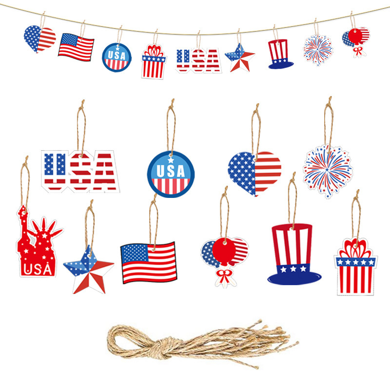 USA National Day Gift Decoration Charm Tag - Image 8