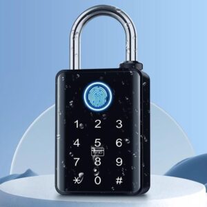 Control Fingerprint Large Padlock Warehouse Courtyard Box Truck