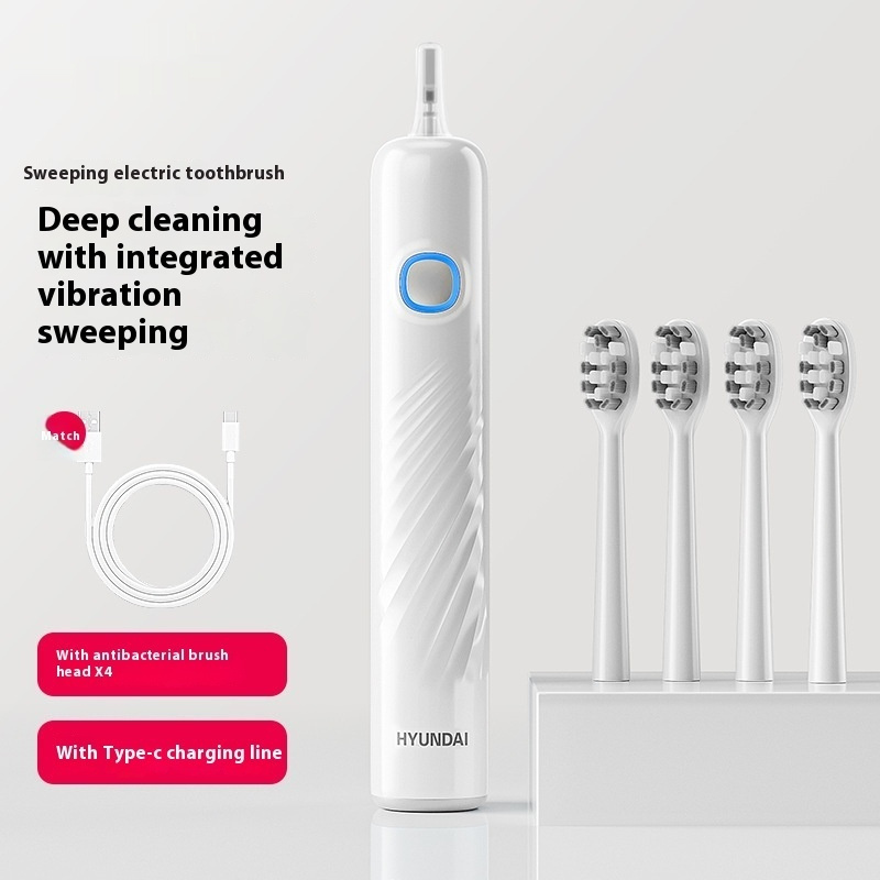 Electric Toothbrush Sweeping Sterilization Warehouse Sweeping Shock Integrated Rechargeable - Image 6