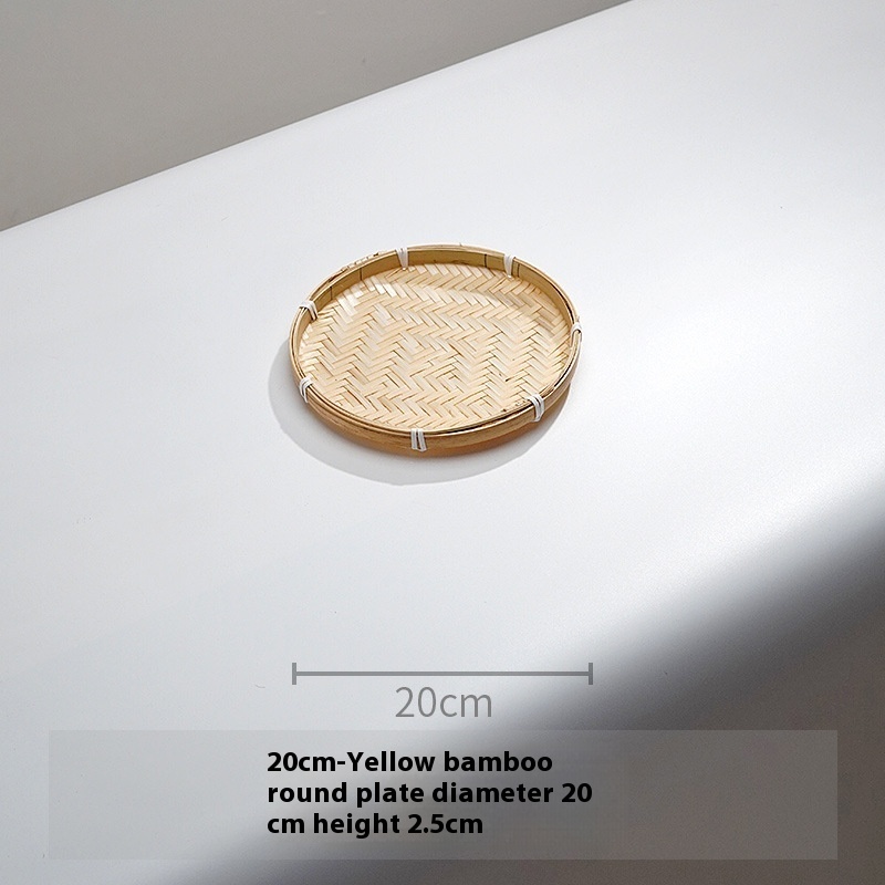 Drying Tray Handmade Bamboo Products Storage Bamboo Products Decorative Sieve - Image 6